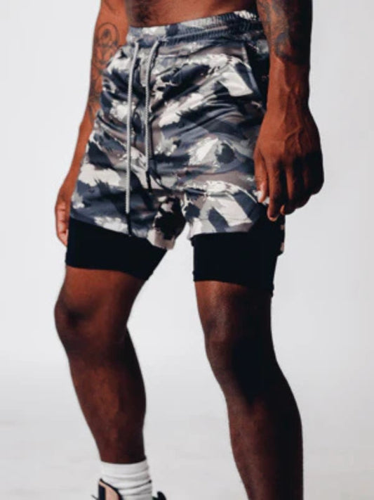 2-in-1 Summer Sports Shorts for Men – Felix