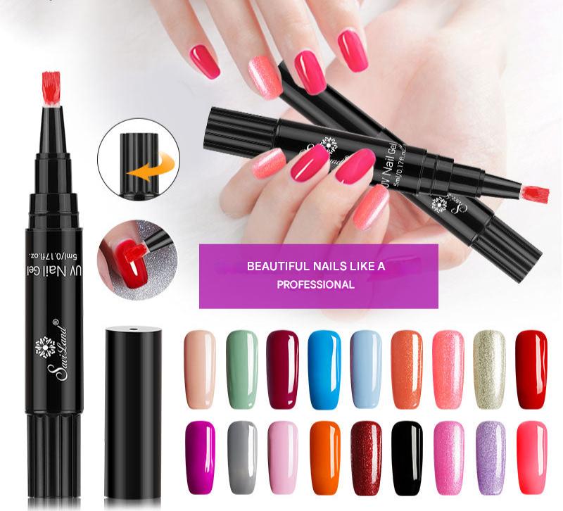 Gel Nail Polish Pen Without UV – Glosséa