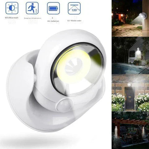 LED Lamp with Motion Sensor - LumaGuard