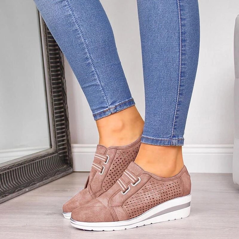 Comfortable women's autumn shoes with arch support – Leandra
