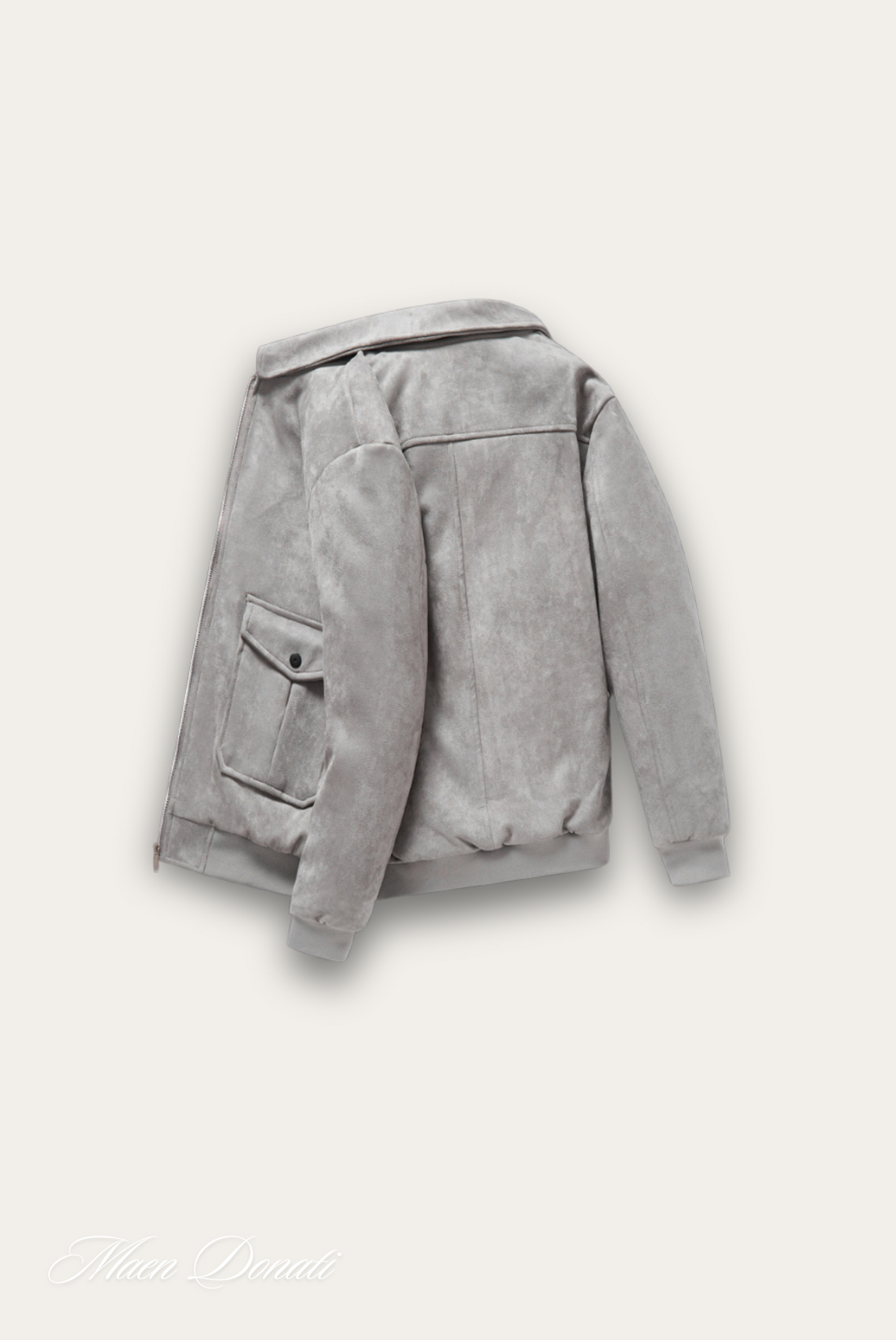 Trendy Grey Men's Jacket – Matteo