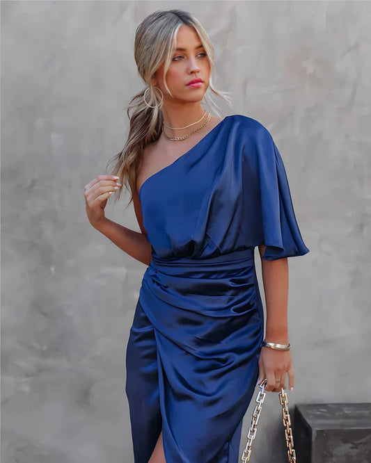 Silk Evening Dress - Seraphina