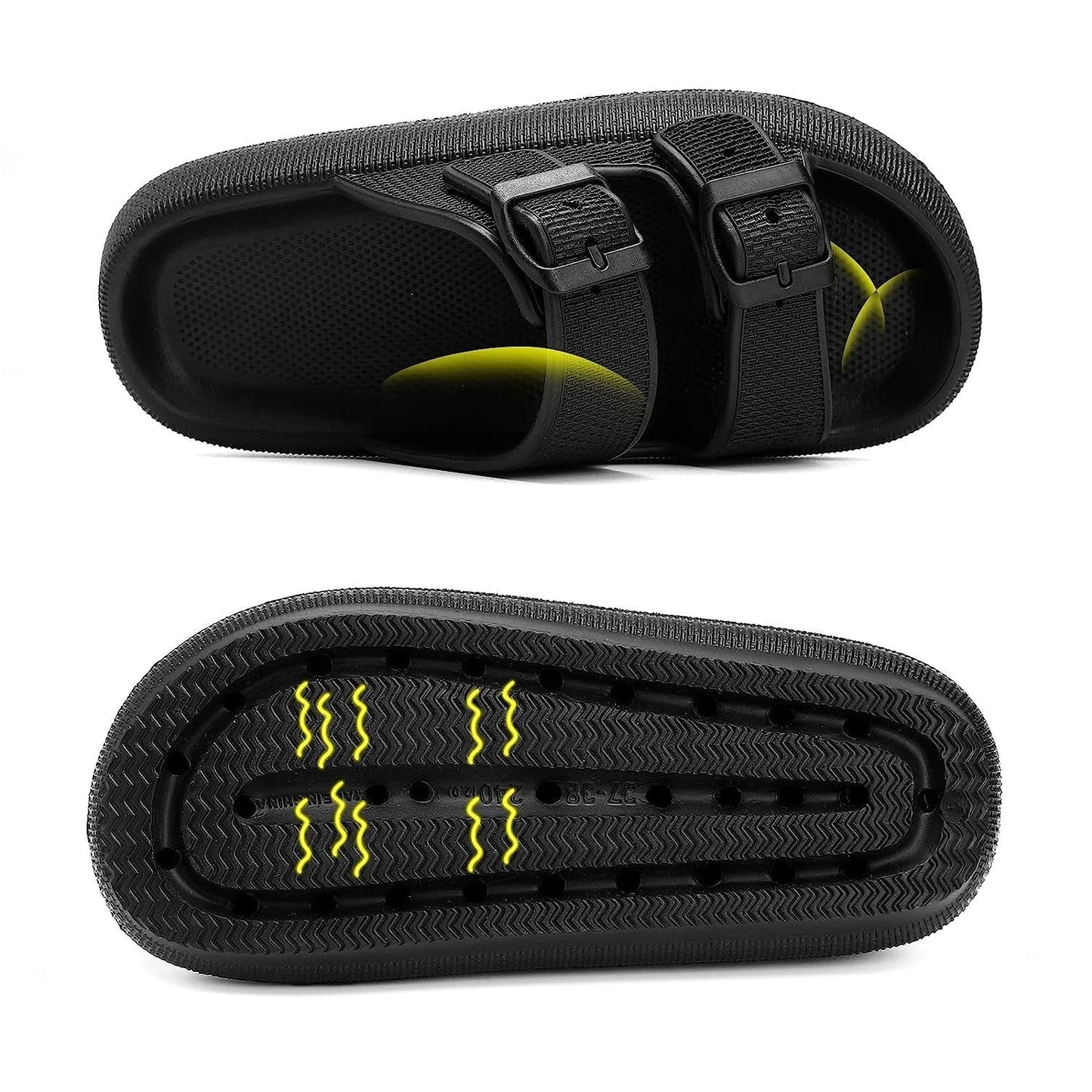 Comfortable pillow slides with a soft sole – Livia