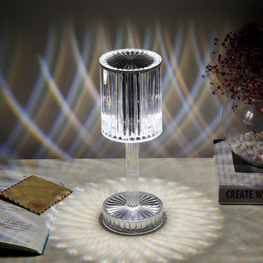 Dimmable Crystal Table Lamp with Modern Lighting - Seraphine