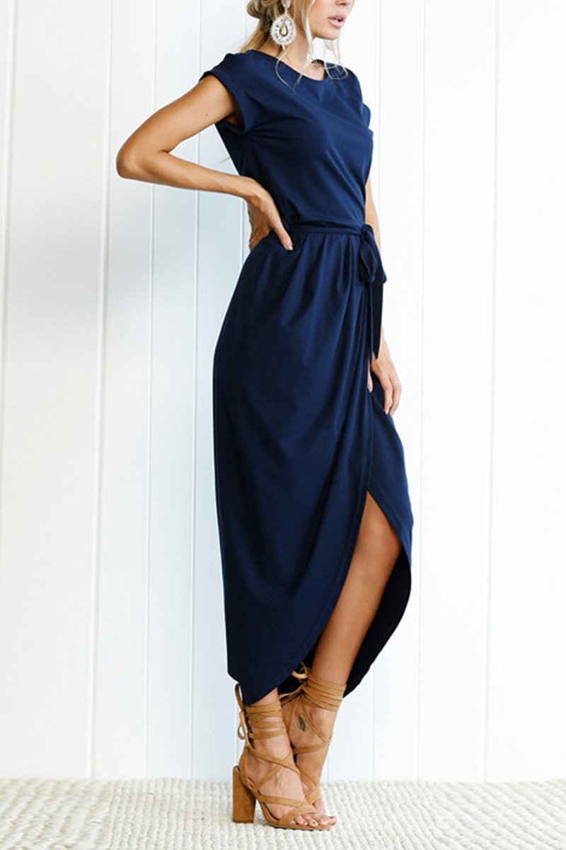 Casual Autumn Midi Dress – Isabella