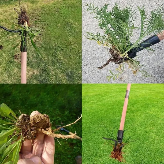 Standing Weed Puller with Powerful Root Removal - WeedGrip