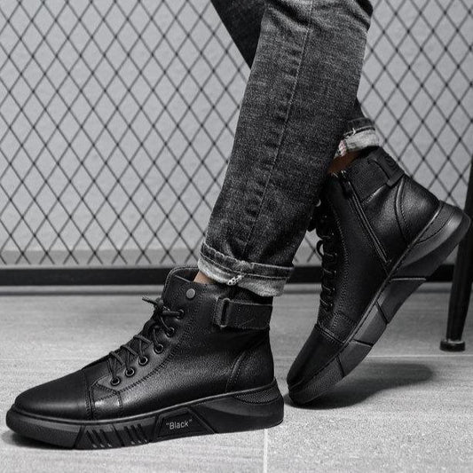 Stylish Leather Men's Shoes – Rafael