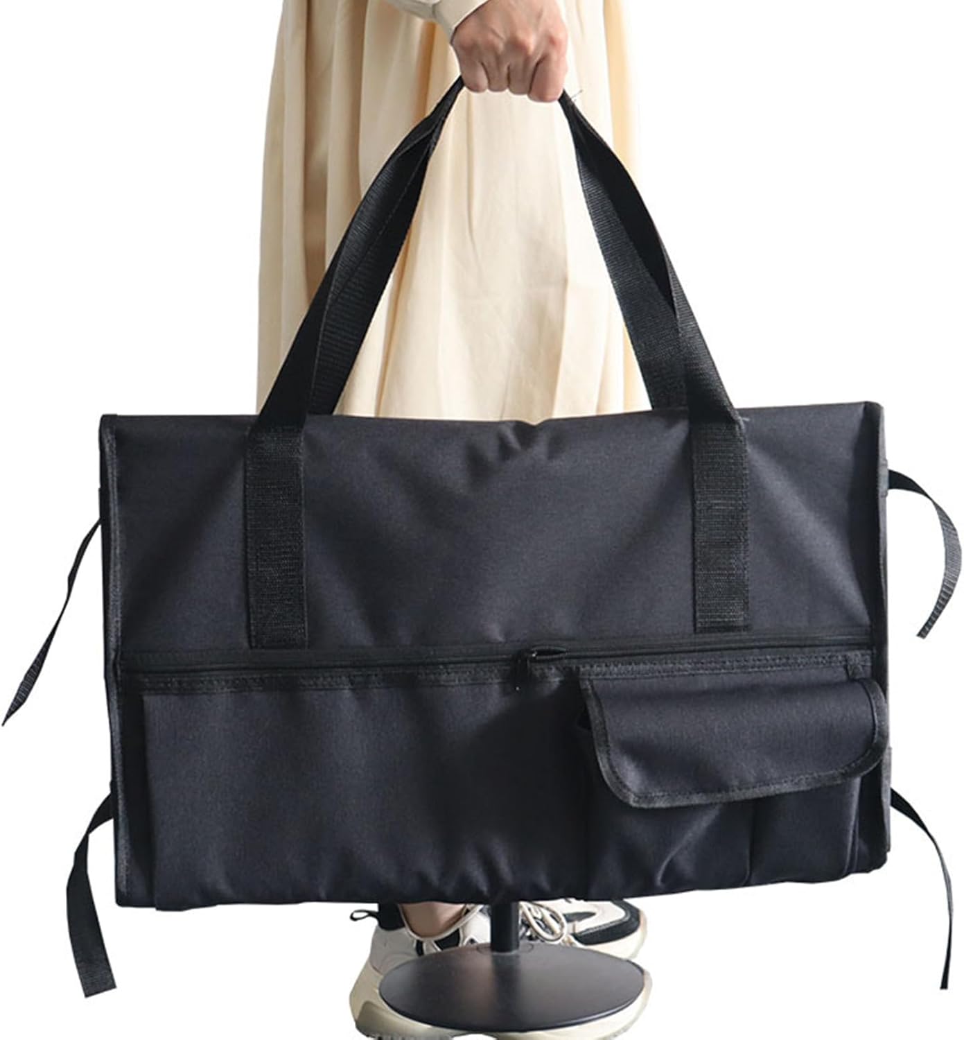 Portable monitor bag – protective, dustproof screen sleeve with flannel lining – Veynor