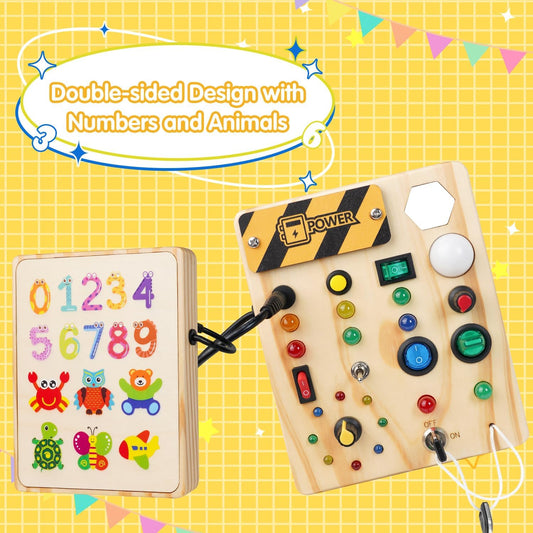 Interactive Montessori Board for Toddlers - BrightStart