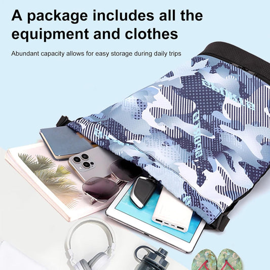 Portable sports bag with shoe compartment – Trivora
