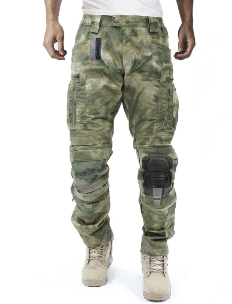 Functional Men's Cargo Trousers with Knee Protection – Bram