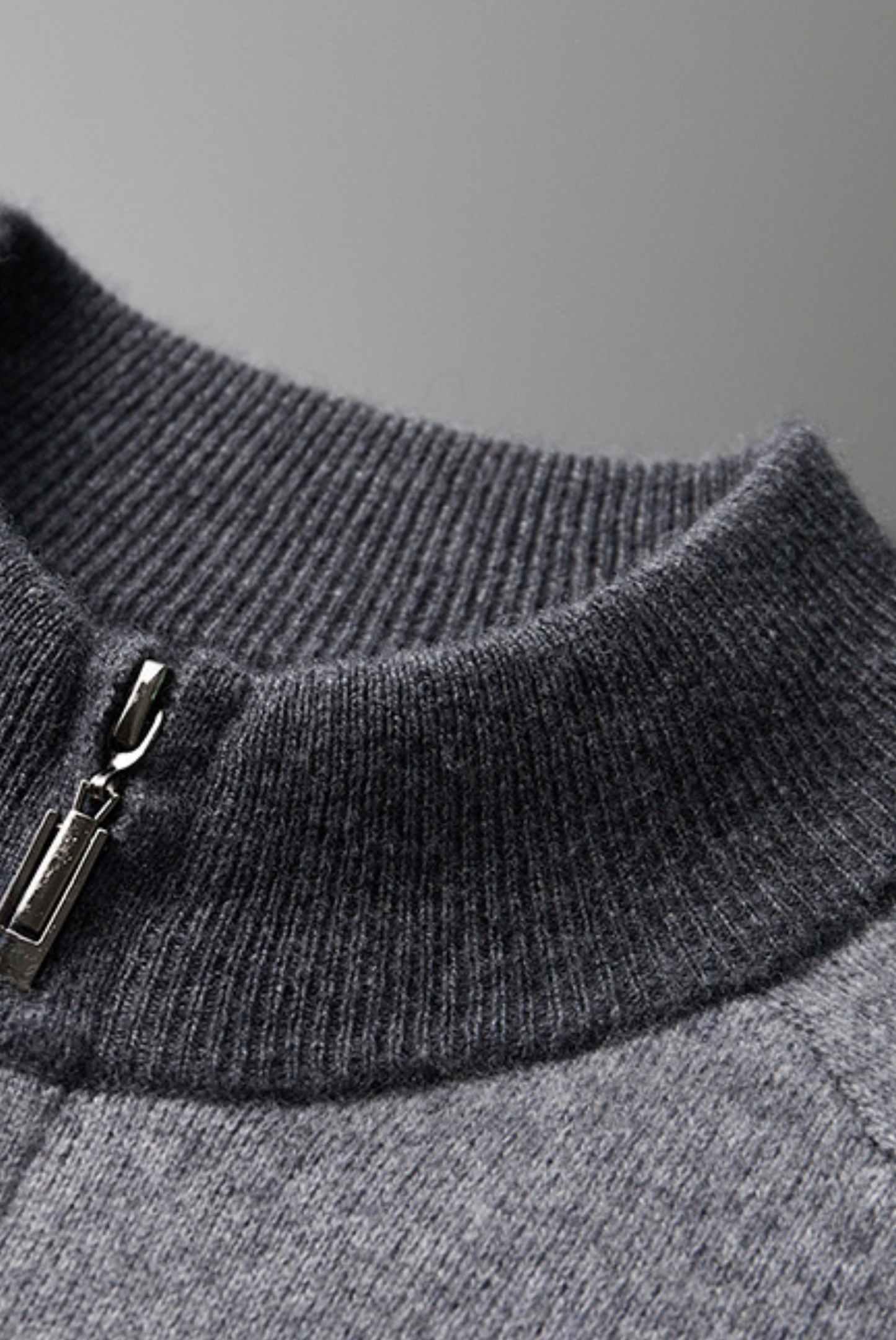 Grey Cashmere Merino Wool Set – Vittore
