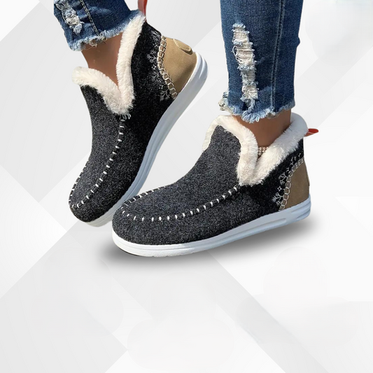 Ladies' comfort shoes with plush lining – Valeria
