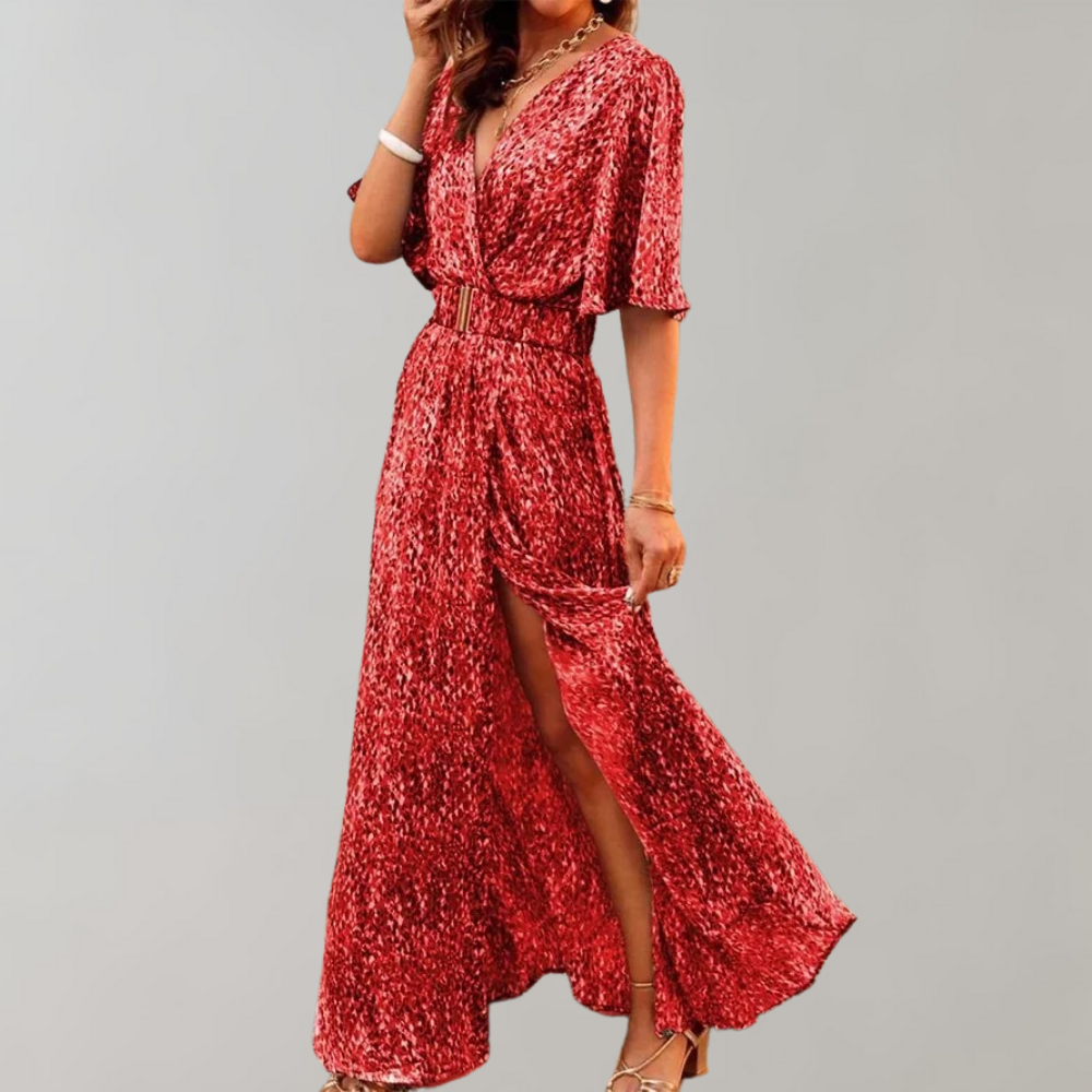 Autumn maxi dress – Alina