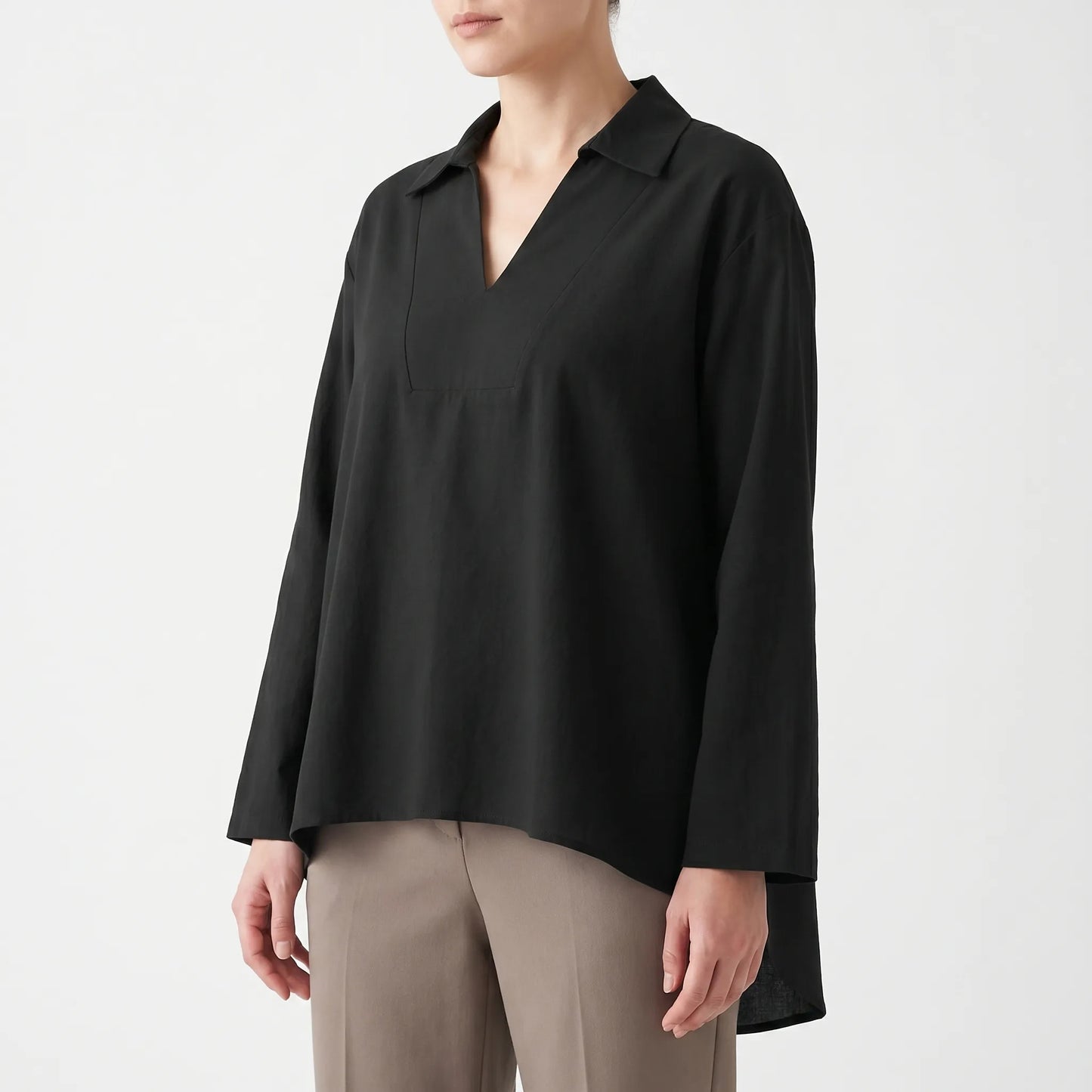 Casual High-Low Tunic Top - Velma