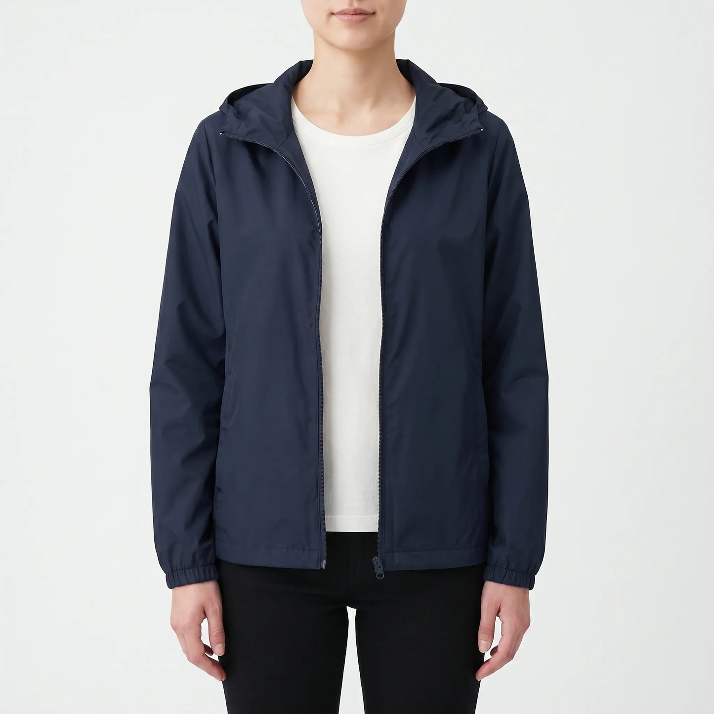 Casual Hooded Windbreaker Jacket - Vickie