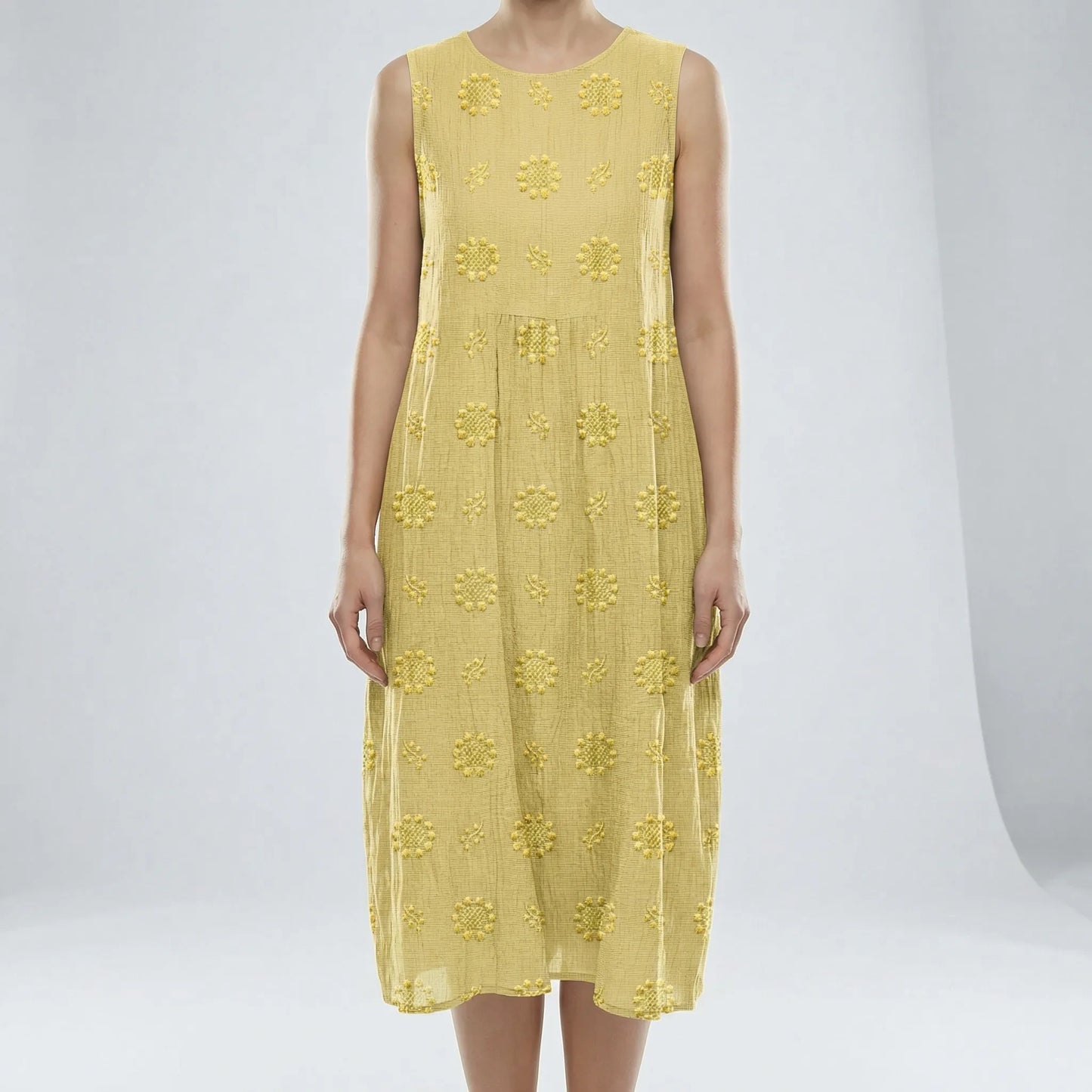 Casual Summer Dress With Pockets - Carina