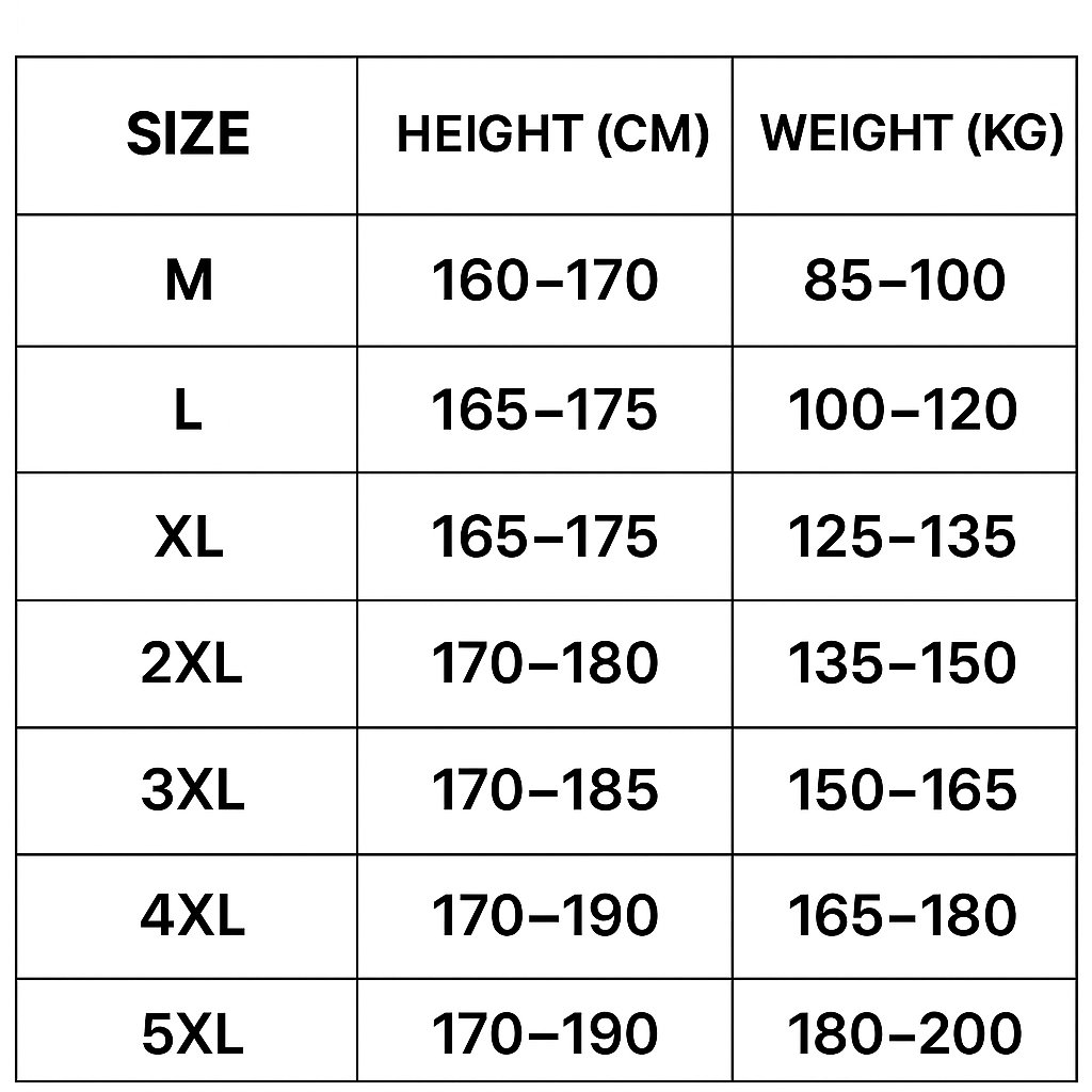 Sports outfit for men – T-shirt and shorts for training & leisure