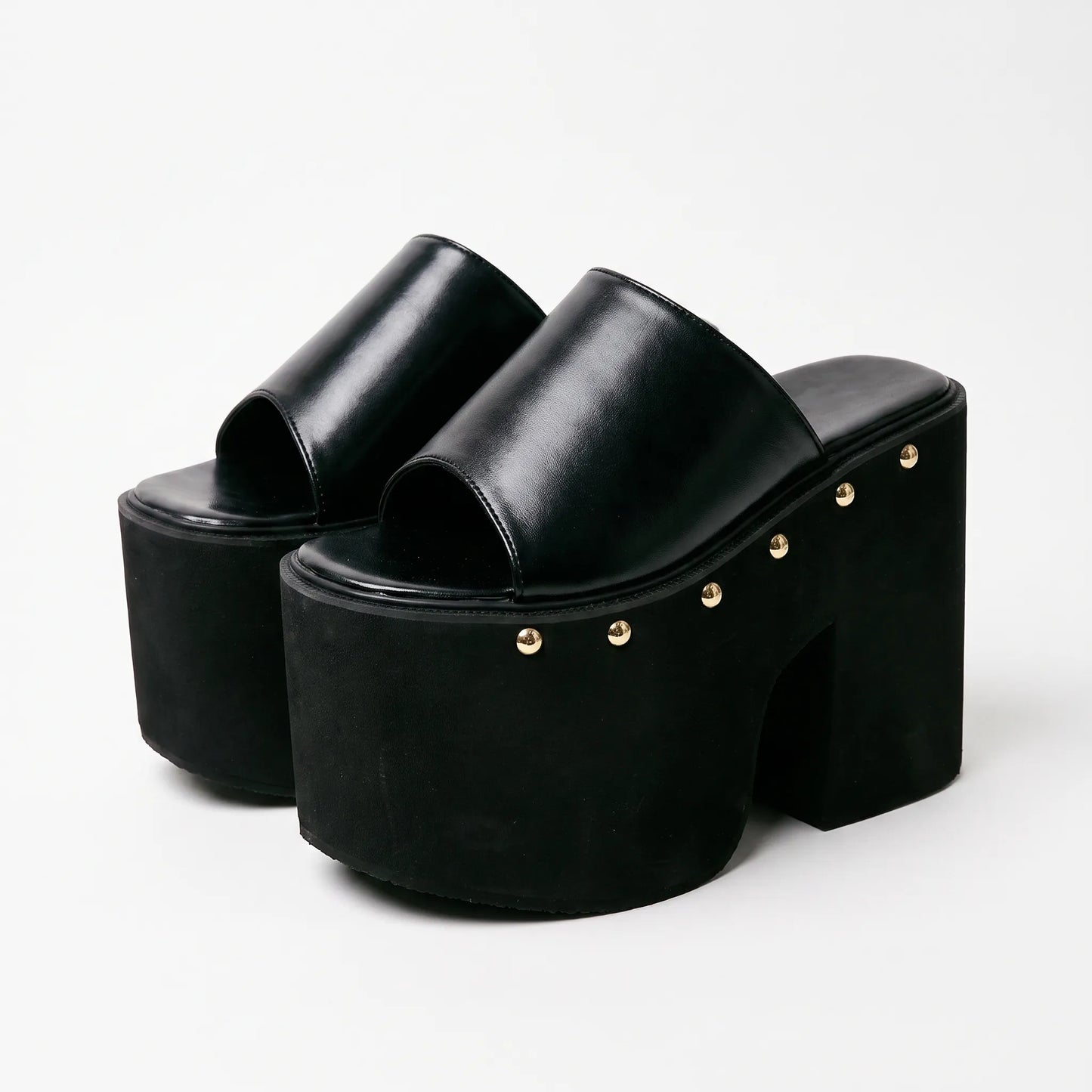 Chunky Platform Slip-On Sandals - Nicole