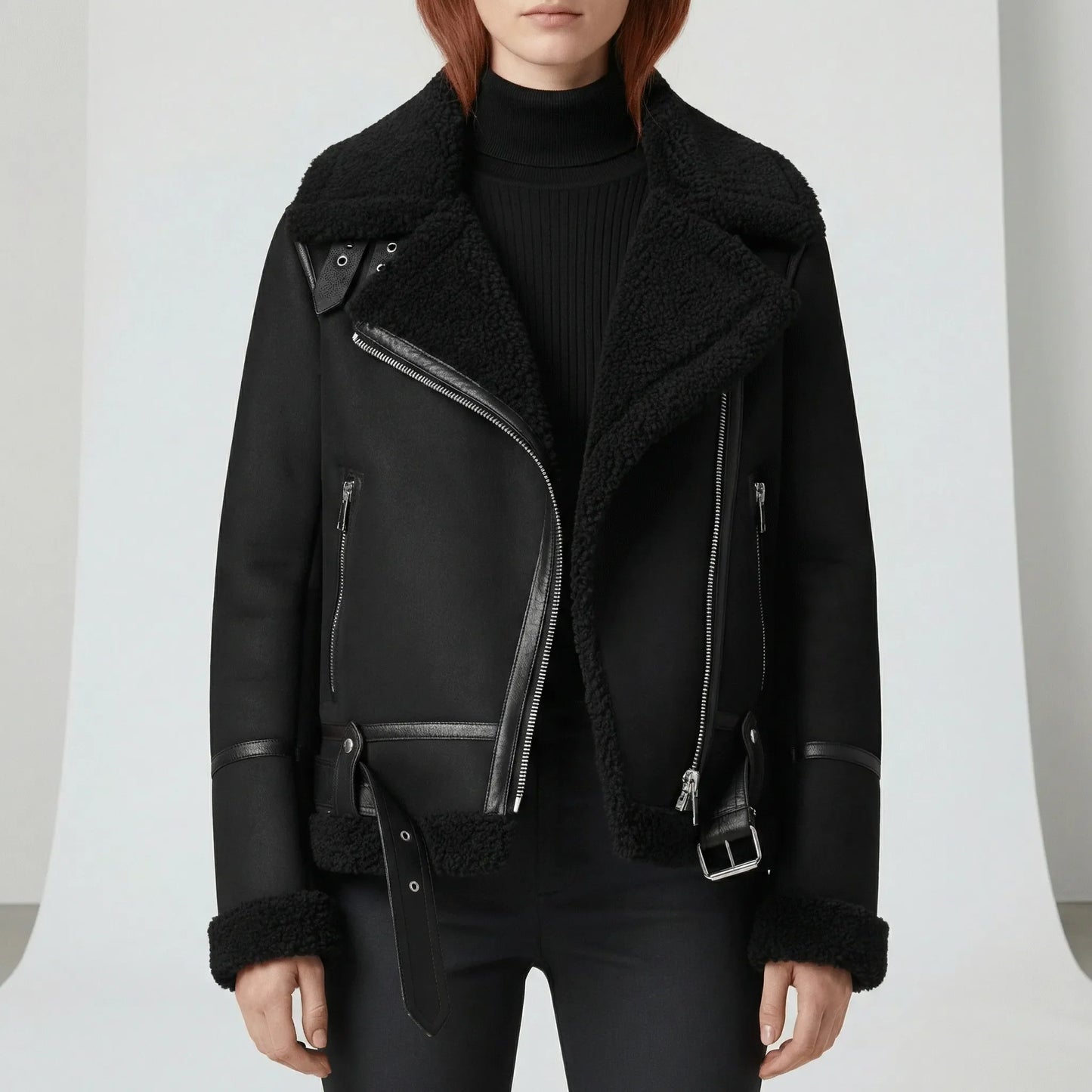 Classic Fluffy-Lined Jacket - Sophie