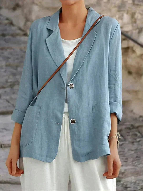 Damen-Blazer Mit Entspannter Passform - Emilia