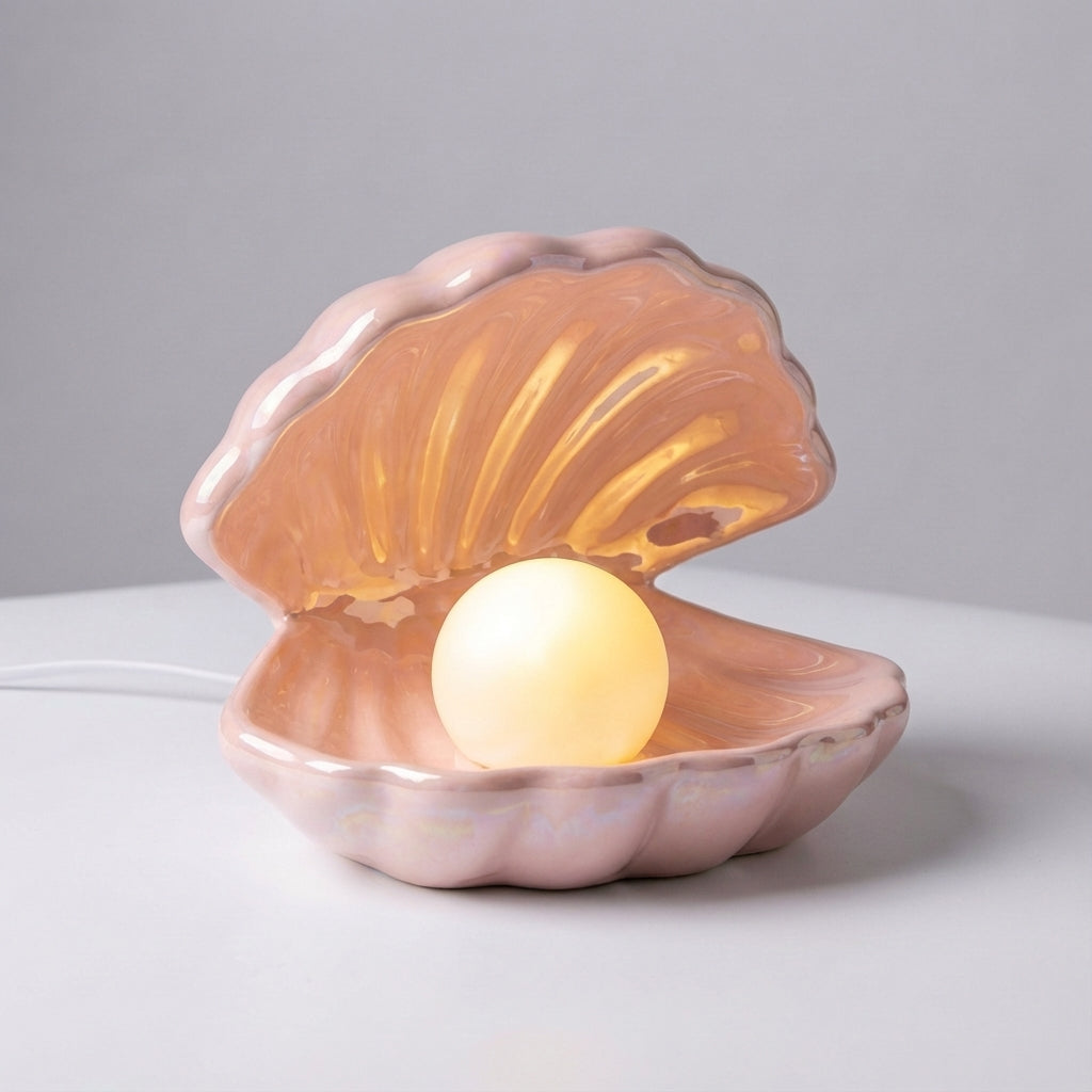 Decorative Shell Table Lamp - Shellune