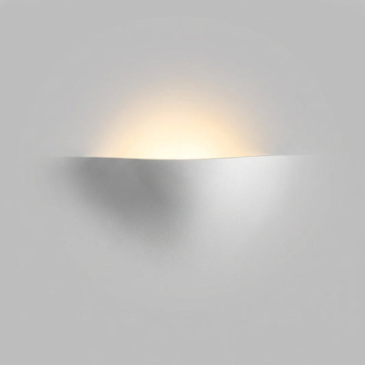 Elegant Curved Wall Sconce - HaloFold