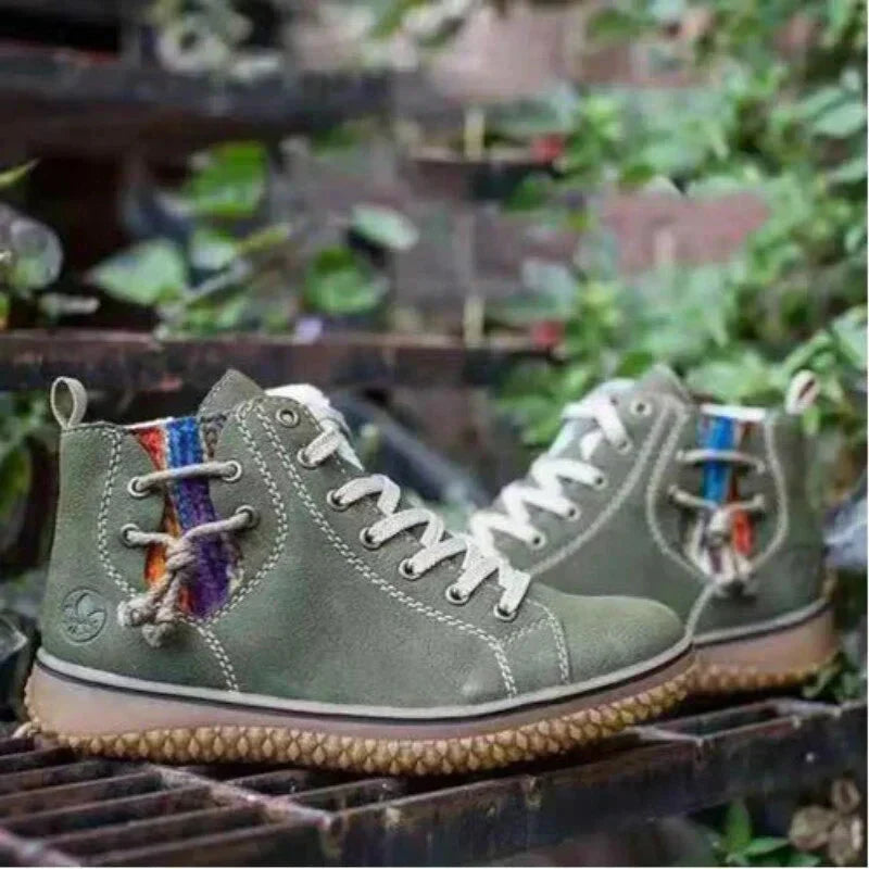 Ladies & Men's Winter Boots Vintage Design with Insulation & Non-Slip Sole – Norena