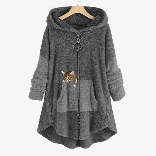 Autumnal teddy coat – Maja