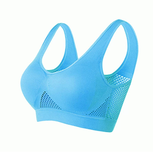 Breathable Mesh Sports Bra – Sofia