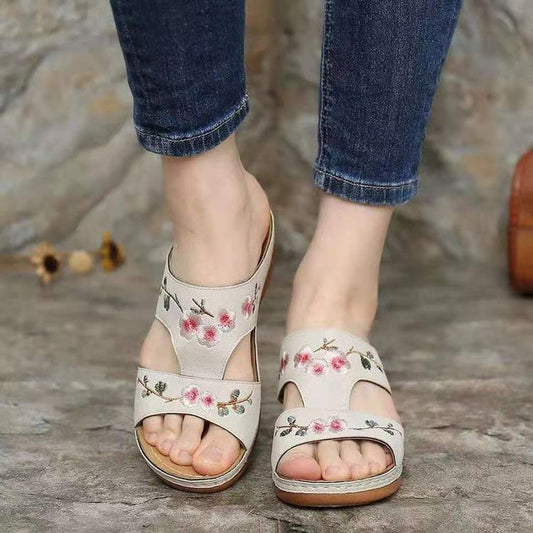 Orthopaedic flower sandals for women – Florina