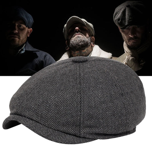 Classic flat cap in vintage style – Arthur
