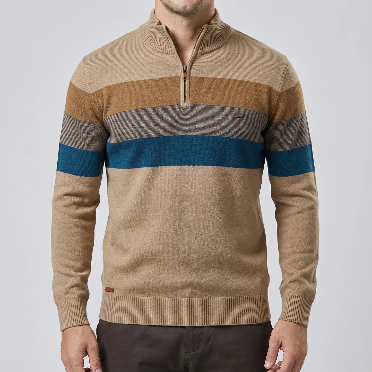 Half Zip Sweater For Men - Keanu