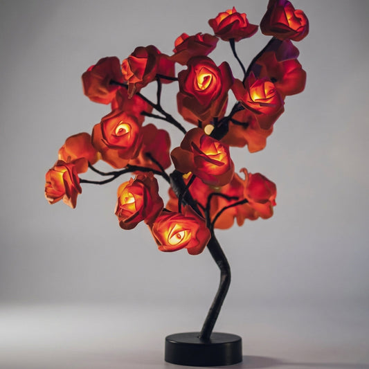 Handcrafted Floral Light Sculpture - Glowbloom