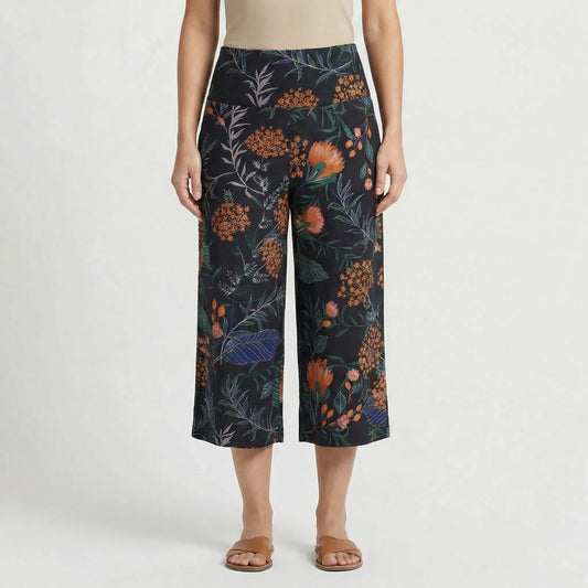 High Waist Wide Leg Trousers - Amina