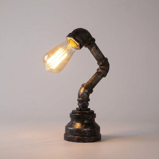 Industrial Inspired Tabletop Lamp - Streamori