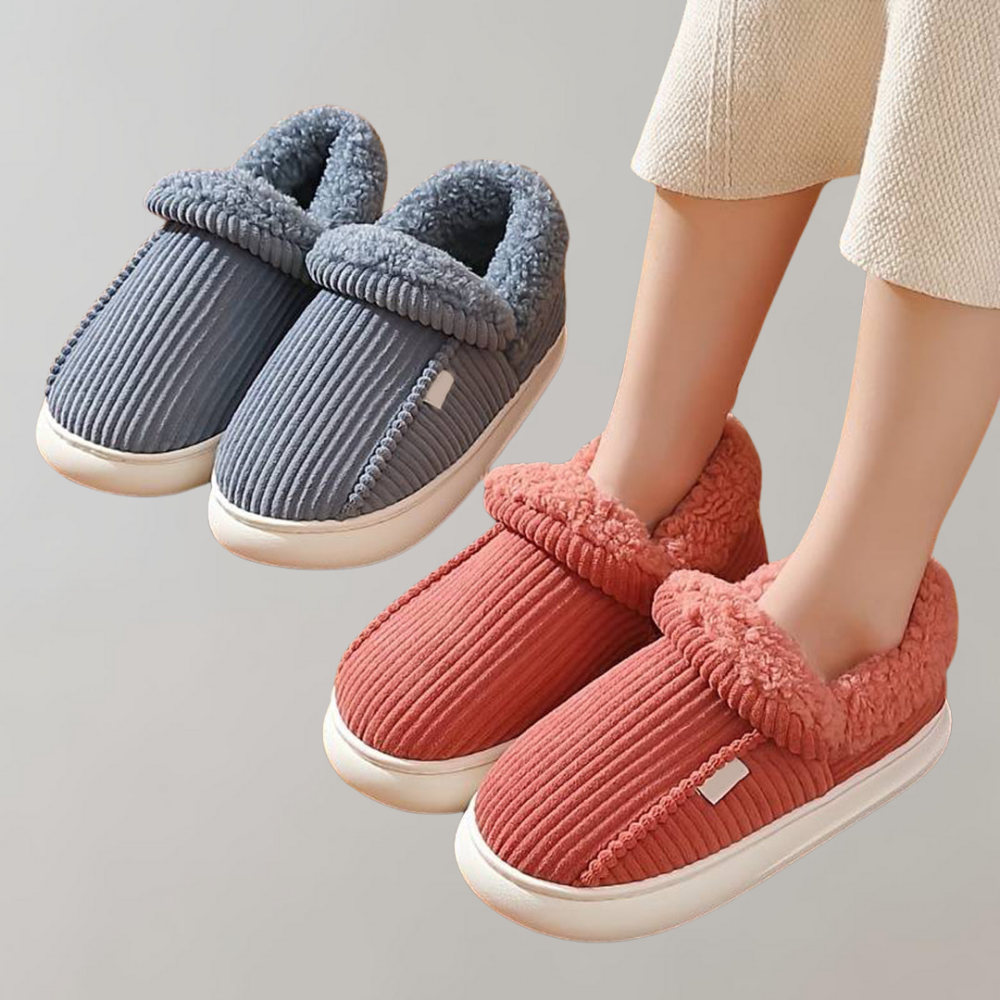 Warm and Comfortable Ladies' Slippers - Livia