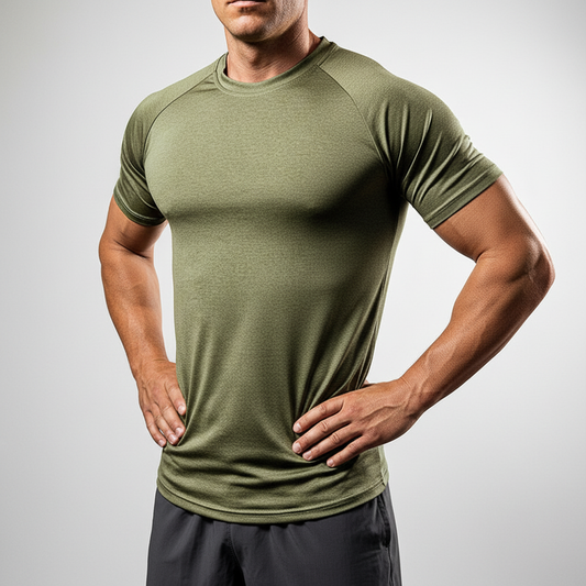 Kurzärmeliges Trainingsshirt Polyester - Edwin