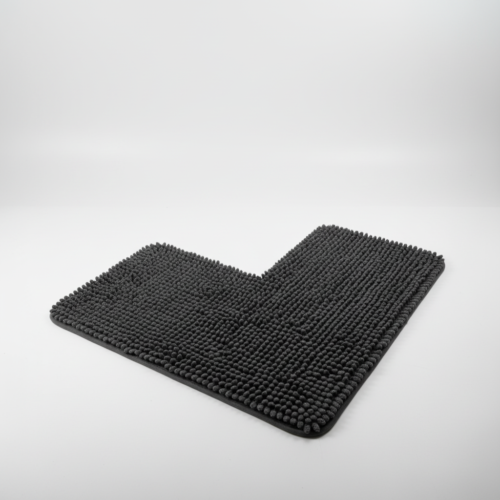 L Geformte Eckbadematte - CornerLuxe