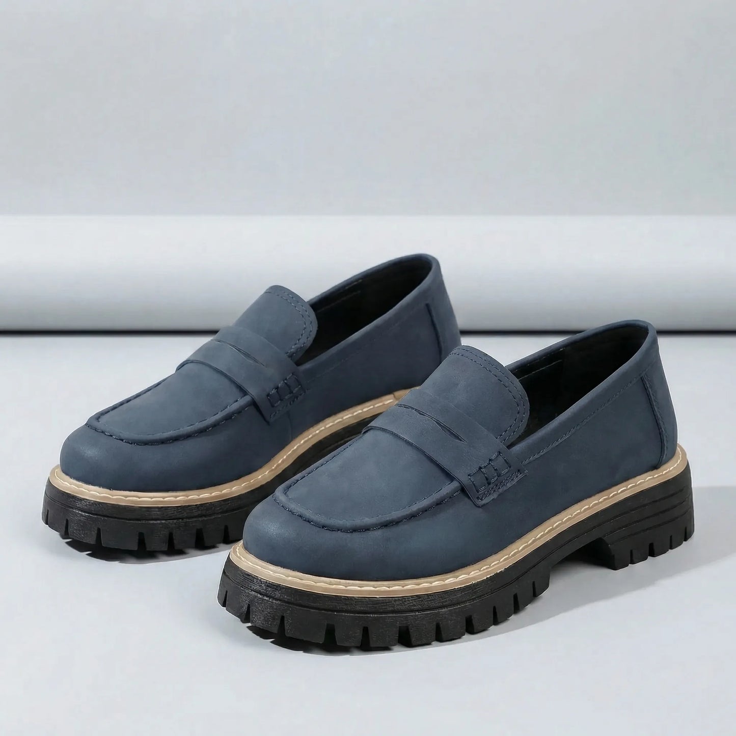 Ladies Slip On Loafers - Liv
