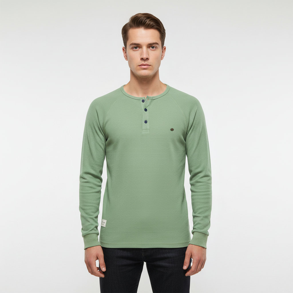 Langärmliges Herren-Shirt - Theo