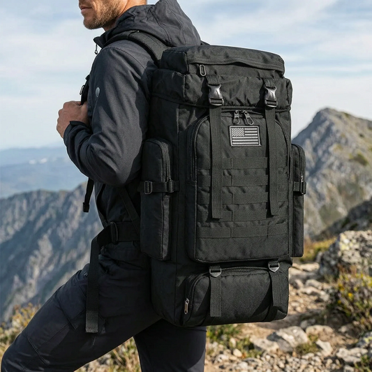 Large-Capacity Tactical Mountaineering Backpack - Summitrek