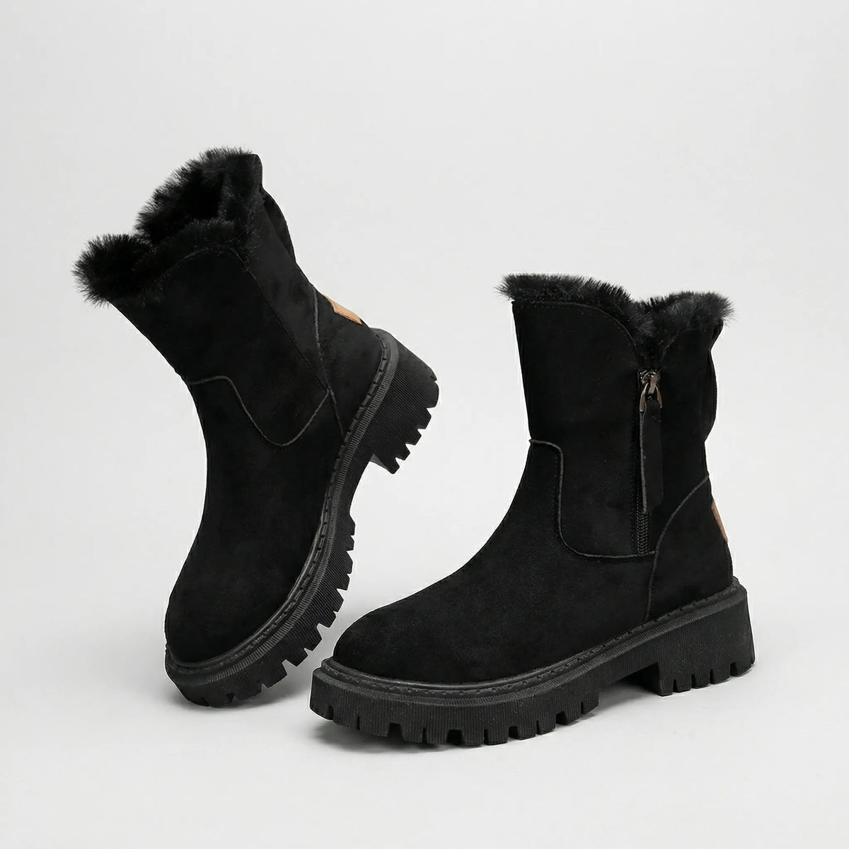Lined Ladies Ankle Boots - Charleen
