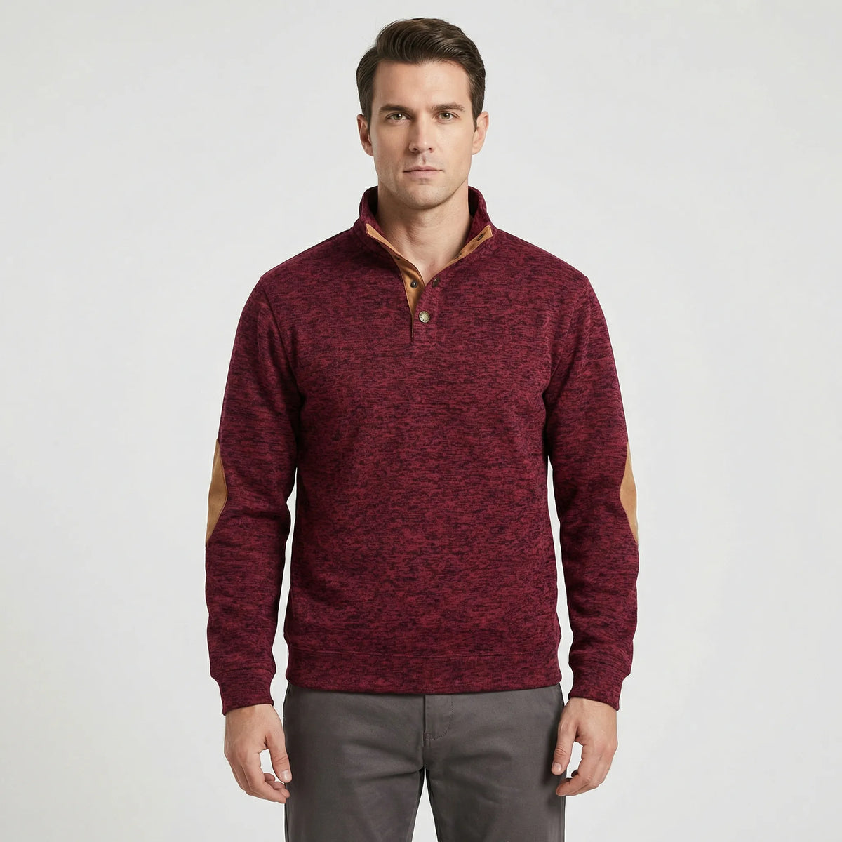 Long-Sleeve Collared Jumper Mens - Eddy