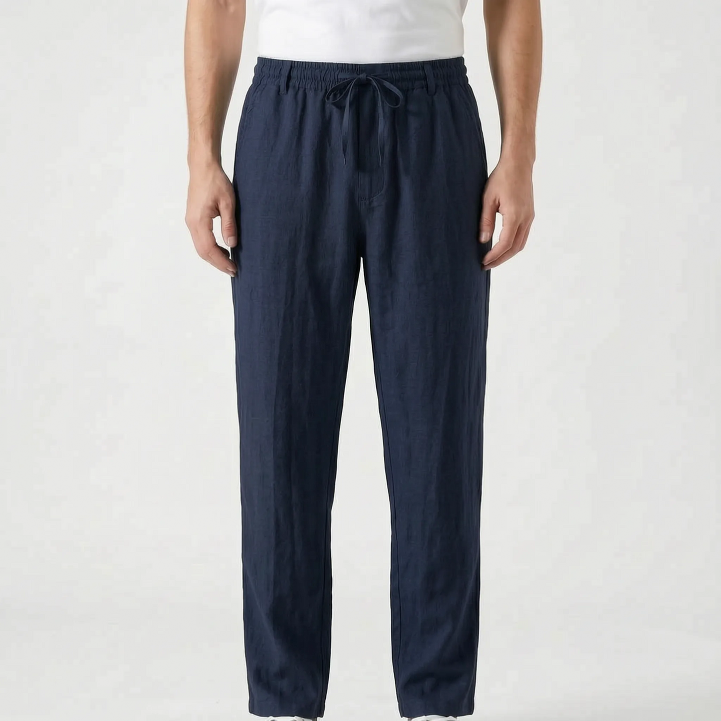 Men's Casual Linen Trousers - Elias