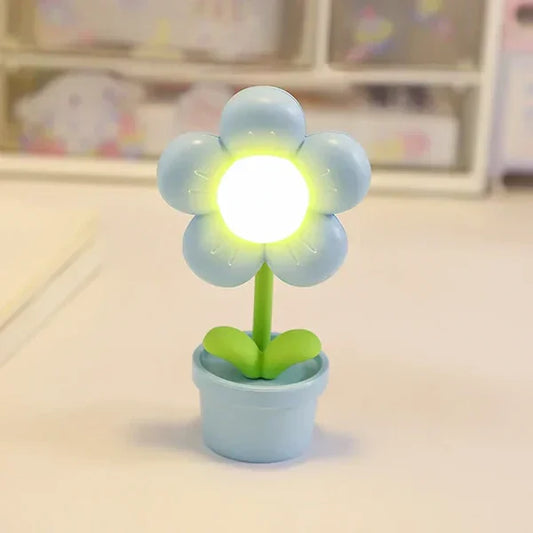 BlossomGlow Small Flower Soothing Table Lamp