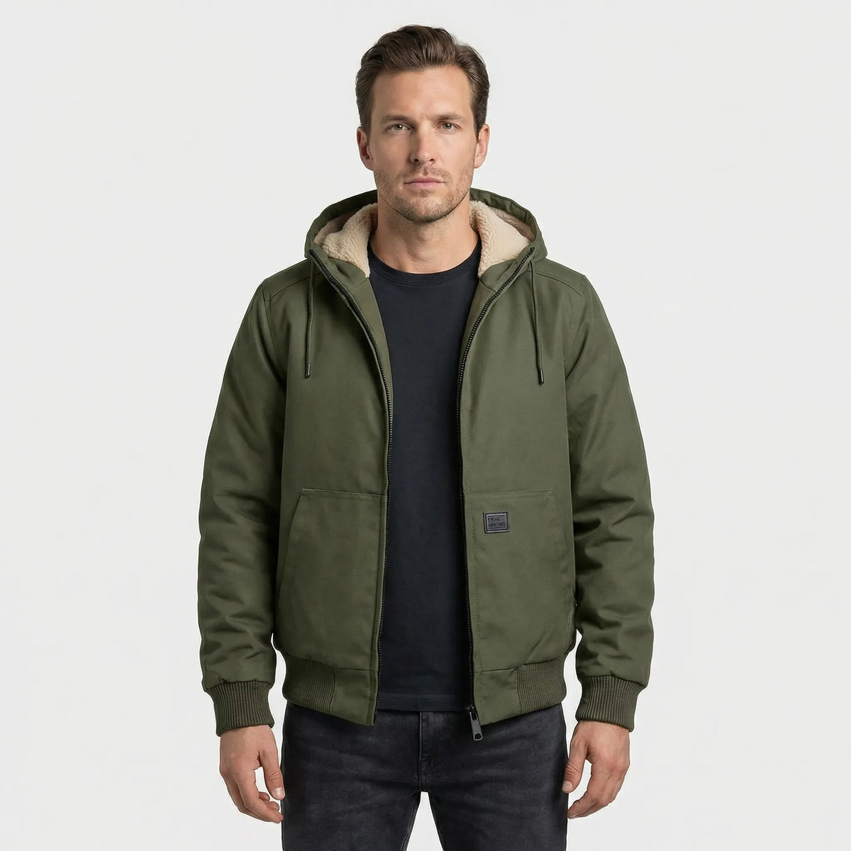Modern Hooded Bomber Jacket - Arvid
