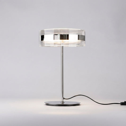 Modern Cylindrical Table Lamp - Clarivon