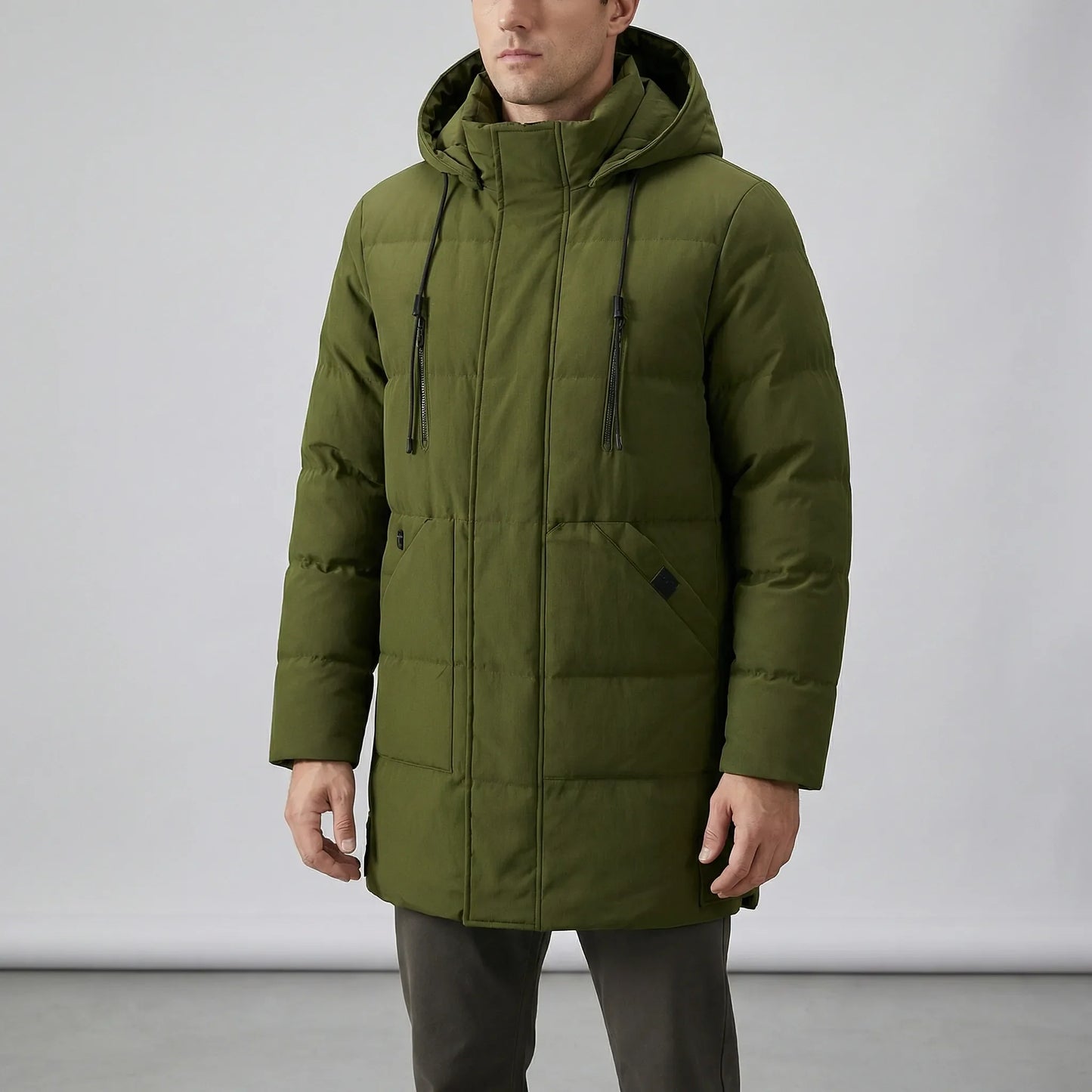 Padded Waterproof Jacket Mens - Laurin