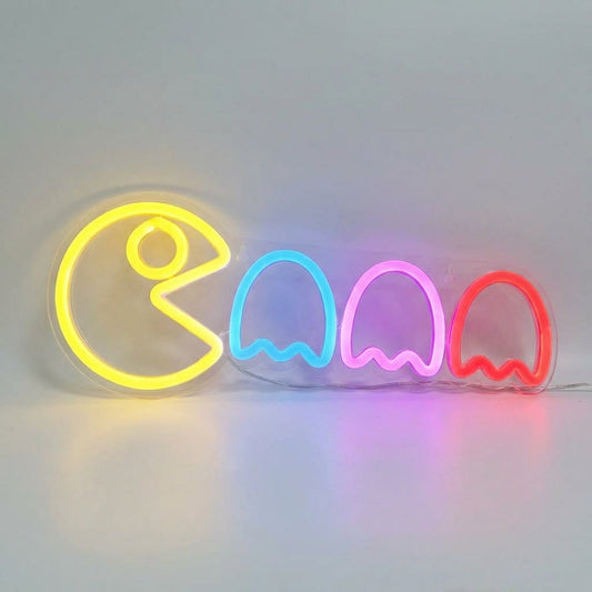 Playful Ghost Neon Sign - Phantomix